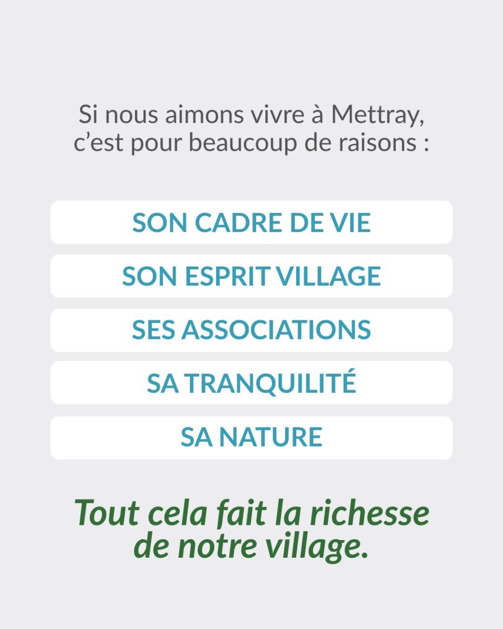 Instagram post from ensemblepourmettray. This post is in position 1.