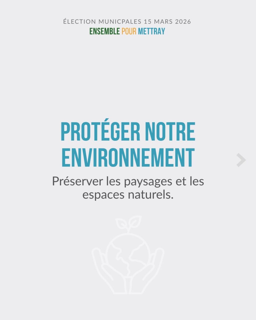 Instagram post from ensemblepourmettray. This post is in position 7.