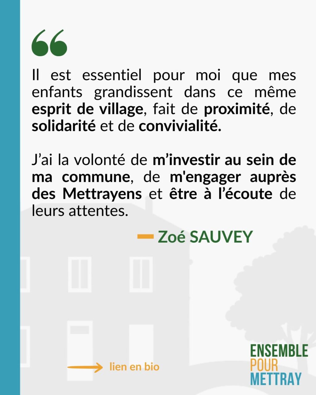 Instagram post from ensemblepourmettray. This post is in position 2.